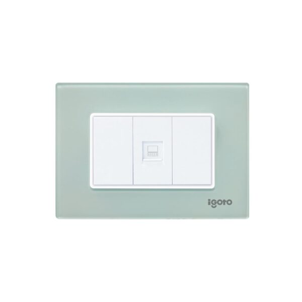 TOMA PARA PC BLANCO ACRÍLICO IGOTO